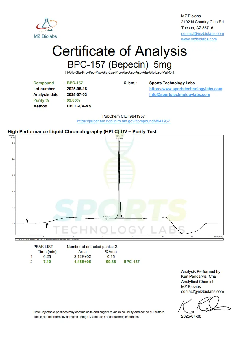 BPC-157 5 mg - Image 2