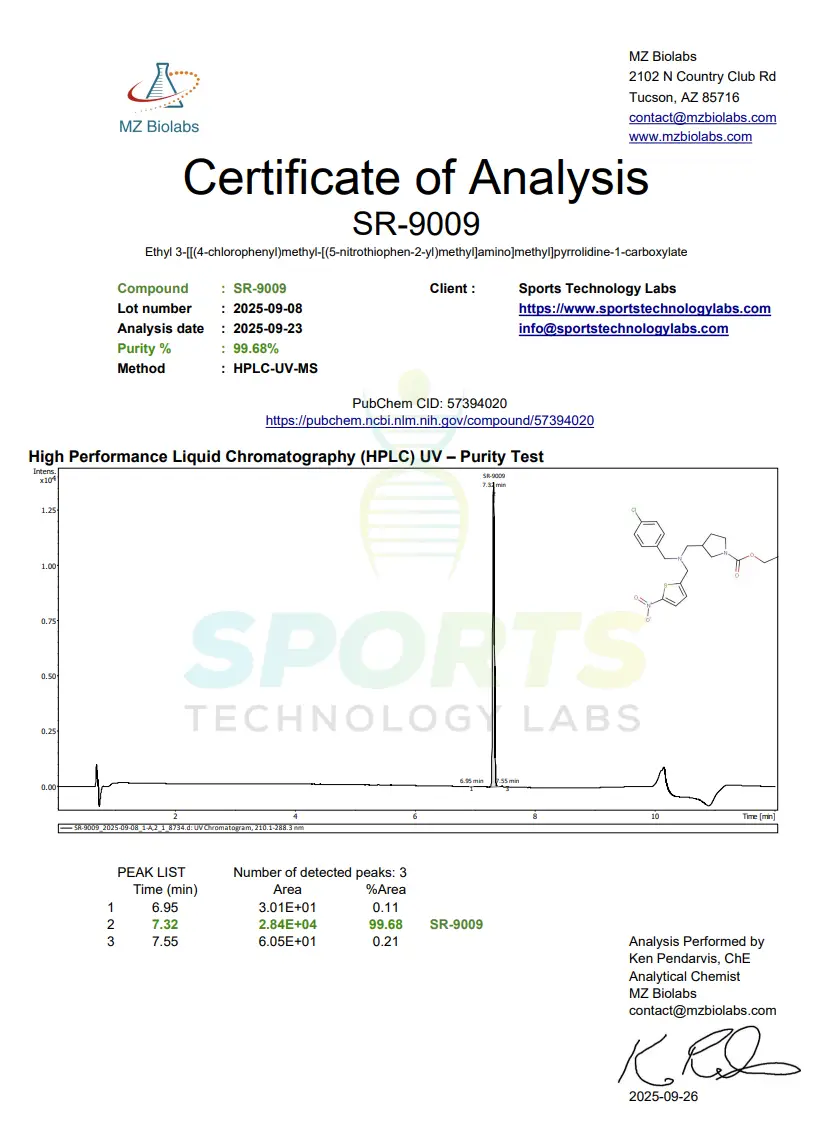 SR-9009 Powder (Stenabolic) | 2 Grams - Image 2
