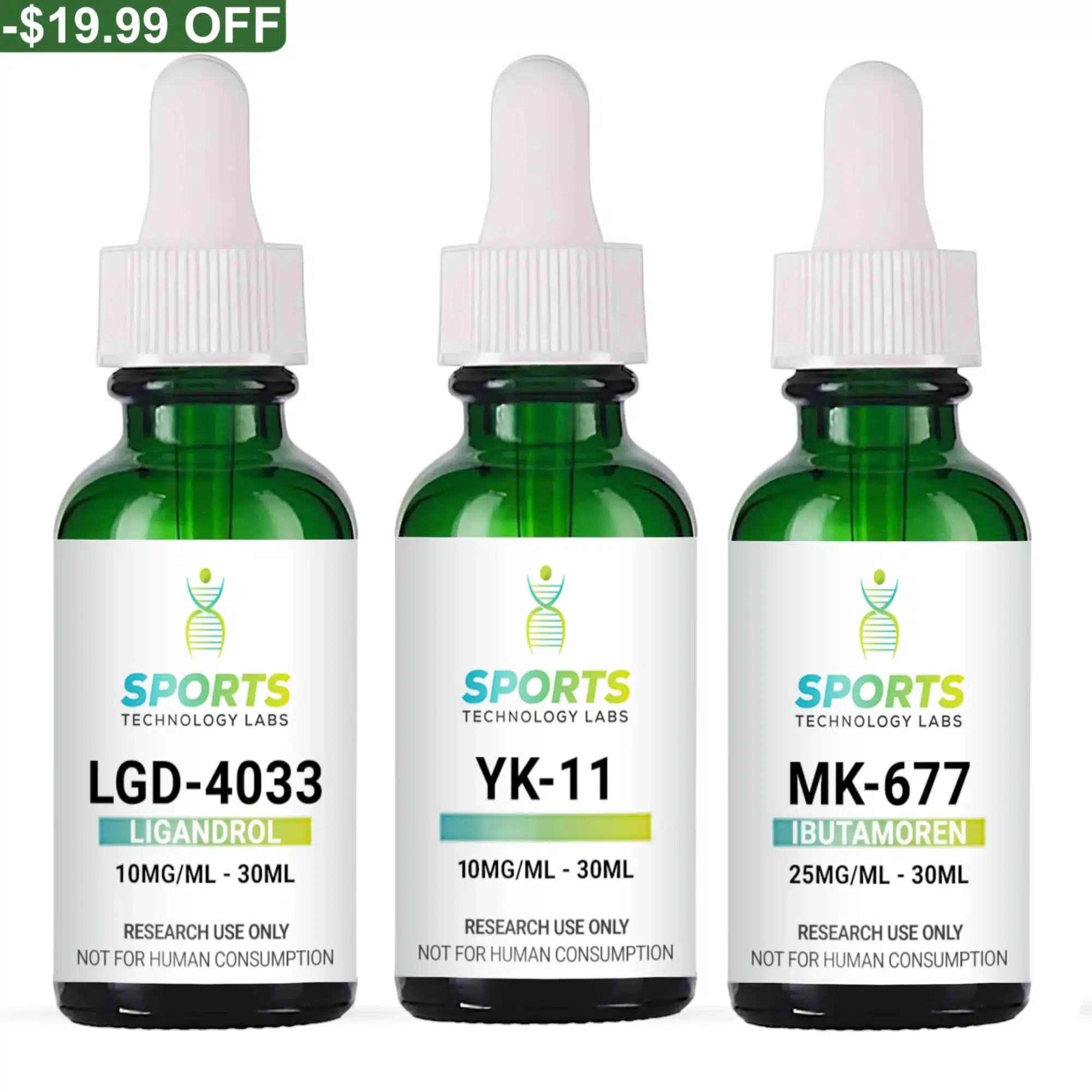 MK-677, YK-11, and LGD-4033 Stack