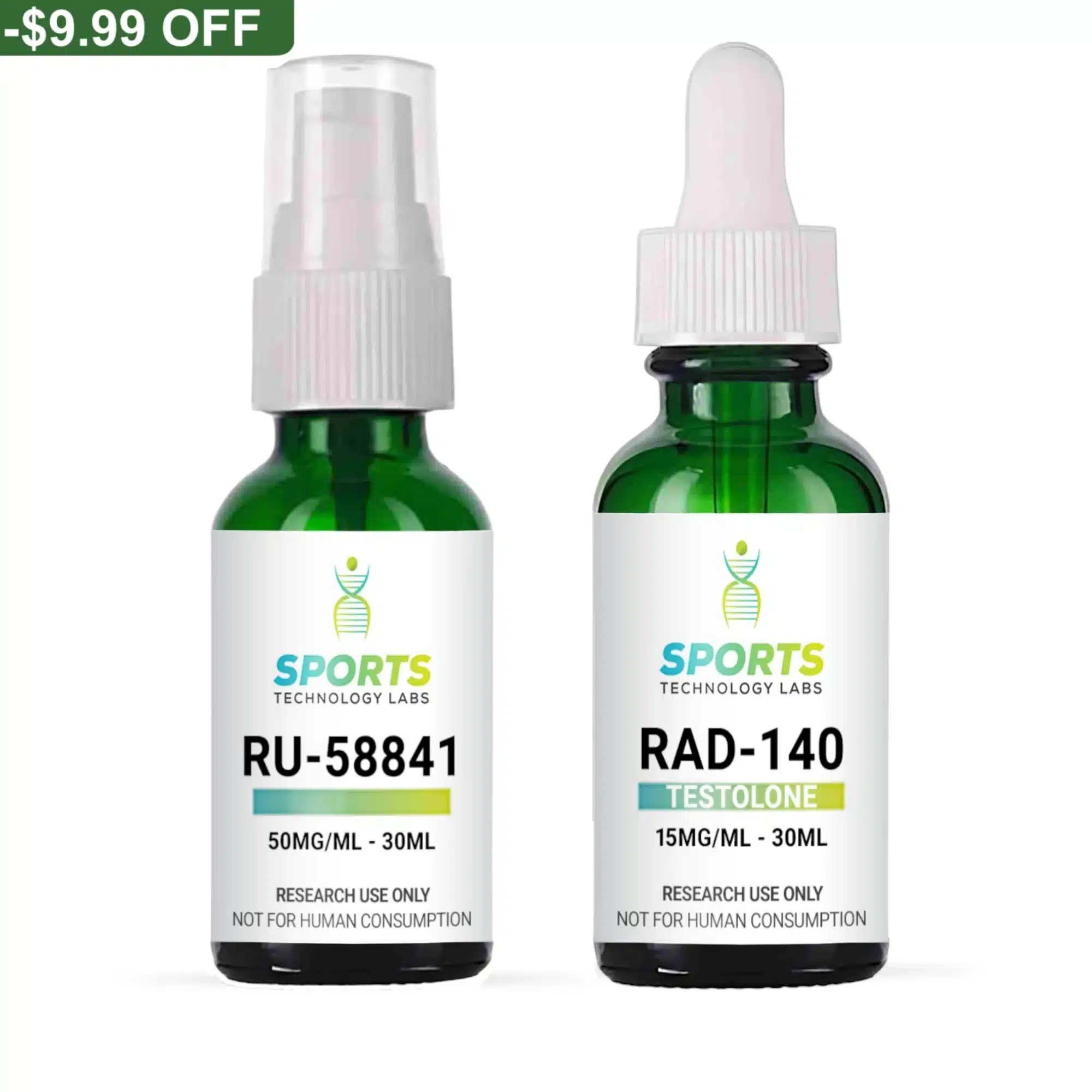 RAD-140 and RU-58841 Stack